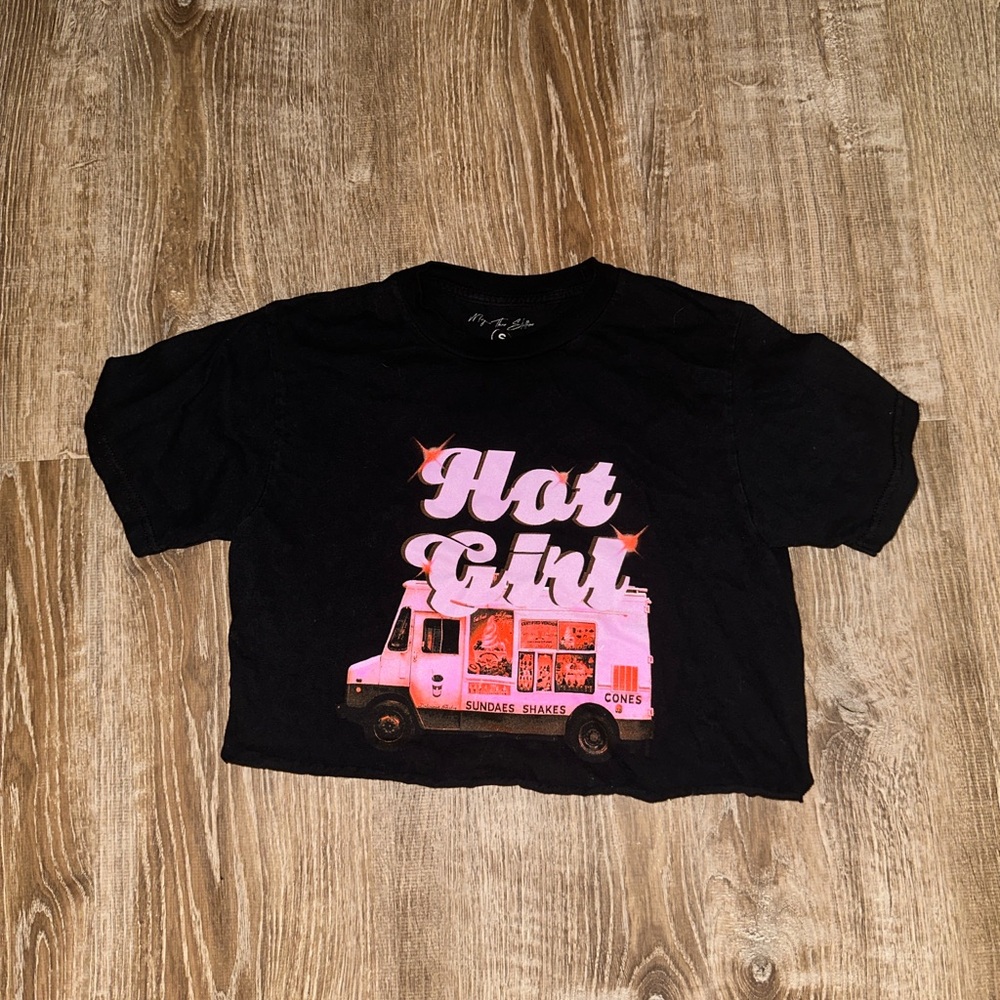 Megan thee stallion hot girl summer small cropped tee